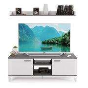 Купить Мини-стенка (СЕРЫЙ ШПОН / БЕЛЫЙ) в Симферополе, Крыму